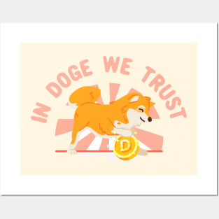 In doge we trust Posters and Art